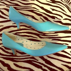 SOLD!! Turquoise Pump for work